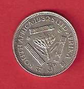 SA Union 1932 Tickey