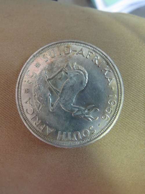 1956  5 shilling    VERY HIGH GRADE