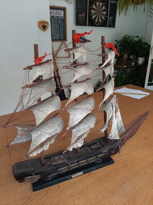 Large  SAIL SHIP MODEL   FRAGATA ESPANOLA  ANO 1780