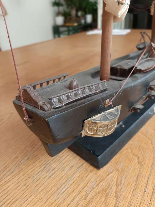 Large  SAIL SHIP MODEL   FRAGATA ESPANOLA  ANO 1780