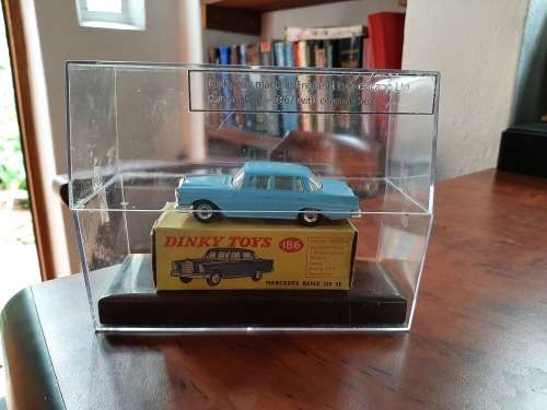 INVESTMENT!  MERCEDES  DINKY TOY MADE BY MECCANO during 1961-67 ORIGINAL BOX     in display unit