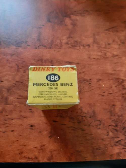 INVESTMENT!  MERCEDES  DINKY TOY MADE BY MECCANO during 1961-67 ORIGINAL BOX     in display unit
