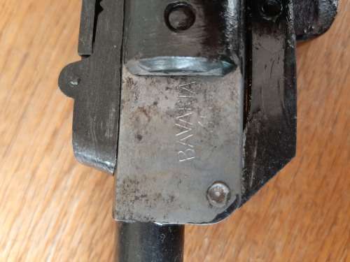 PELLET GUN  MARKED BAVARIA 35  MADE IN GERMANY WEST   WITH BSA SCOPE  .177 caliber  made after 1949