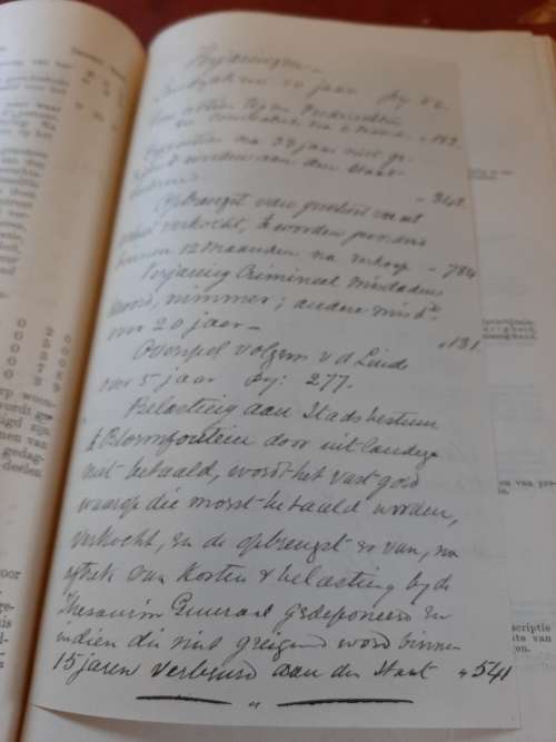 VRYSTAAT SE WETBOEK  1892    GETEKEN!