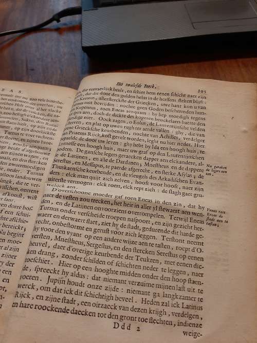 Wercken vertaelt door Vondel   1646 gepubl!!