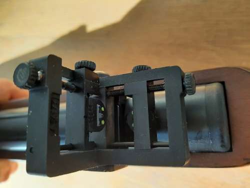 BEEMAN DOUBLE BARREL  PELLET GUN  HEAVY well made WEAPON   SHOOTS  both 4.5 and5.5 mm pellets