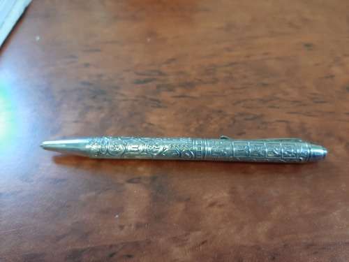 925 STERLING SILVER  WITH PENCIL INSIDE  MADE IN ISRAEL