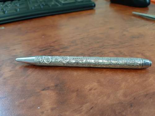 925 STERLING SILVER  WITH PENCIL INSIDE  MADE IN ISRAEL