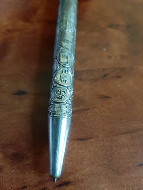 925 STERLING SILVER  WITH PENCIL INSIDE  MADE IN ISRAEL