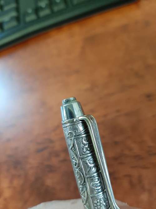 925 STERLING SILVER  WITH PENCIL INSIDE  MADE IN ISRAEL