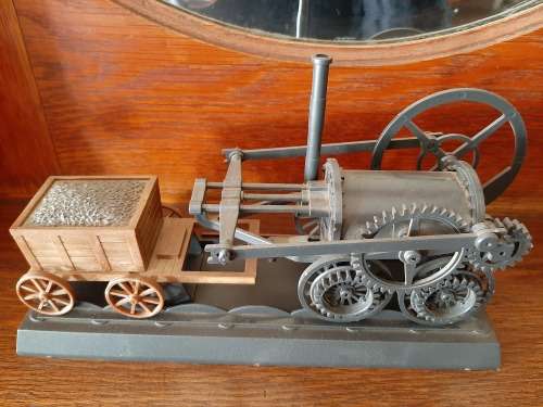 STUNNING Model of first steam engine  1804