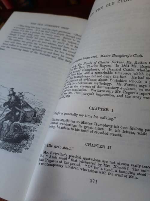 CHARLES DICKENS  OLD CURIOSITY SHOP   1and2  1970 PUBL    GREAT CONDITION