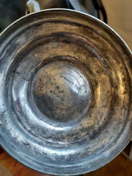 STUNNING ANTIQUE HEAVY VICTORIAN SERANCO SILVERPLATED SET MADE LATE 1800`S  to early 1900`s