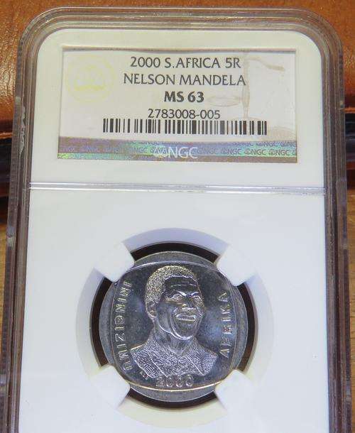 2000 R5  MINT STATE GRADED MS 63 BY NGC