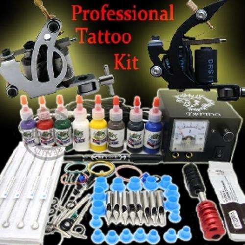 2 Machine Gun Tattoo Kit ***Free P&P***