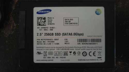***Samsung**256GB** SSD Hard Drive**