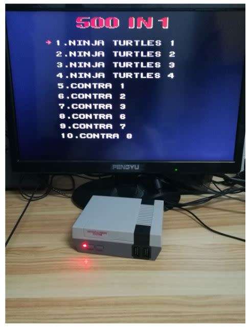 8-Bit Classic Games Console