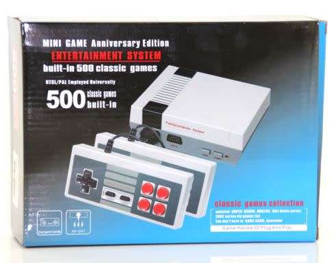 8-Bit Classic Games Console