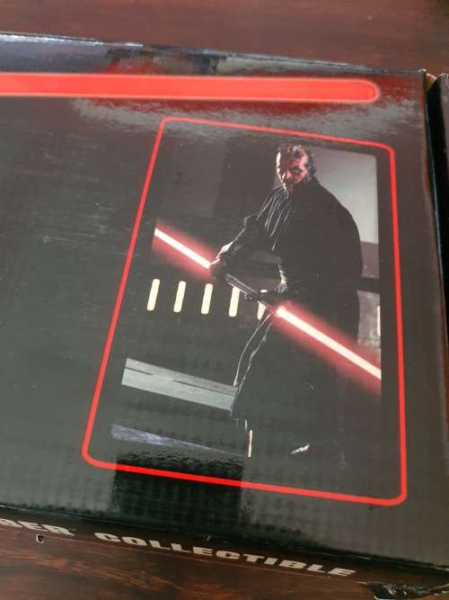 Star Wars - Master Replicas - Mint Darth Maul Double Bladed Collectible Lightsaber SW-214 Rare!