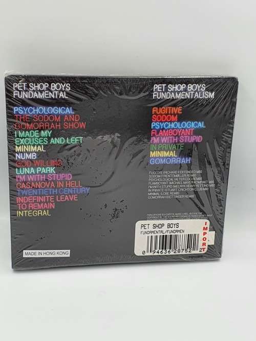 Pet Shop Boys -Fundamental / Fundamentalism (Limited Edition 2-CD)  - Sealed Import