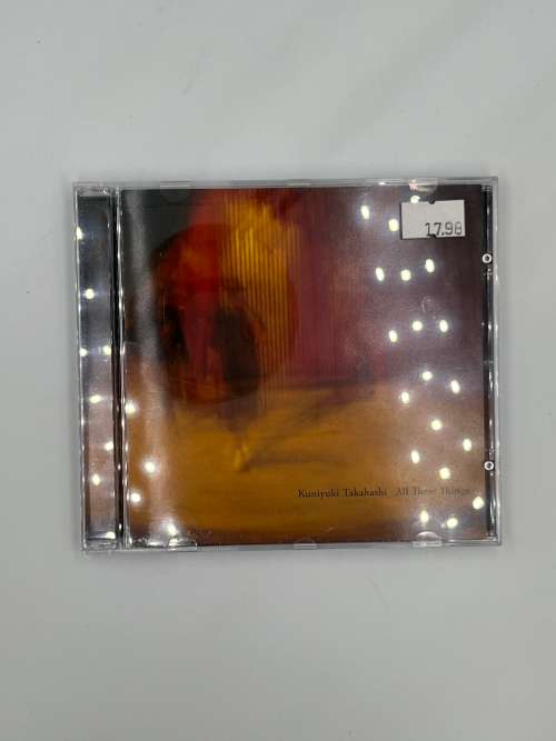 *IMPORT* KUNIYUKI TAKAHASHI - All These Things - CD