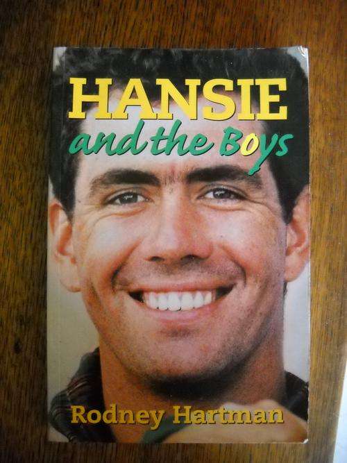 BOOK ''HANSIE AND THE BOYS '' 1998 THIRD ED; HISTORY OF SA CRICKET