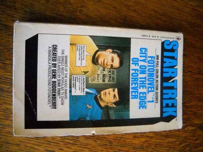 VERY COLLECTABLE 1977 STAR TREK FOTONOVEL 1 ''CITY ON THE EDGE OF FOREVER''