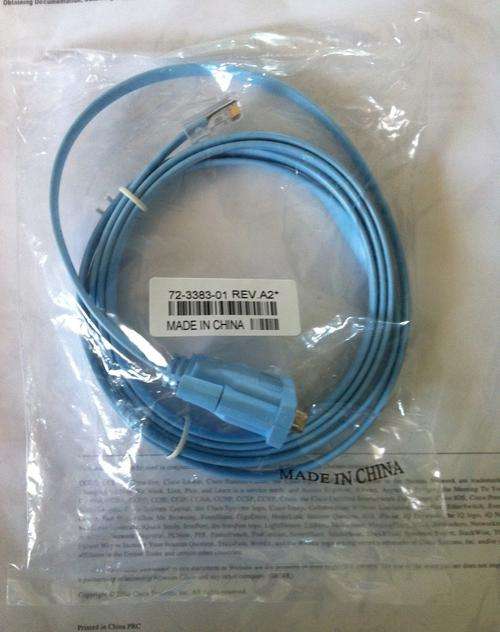 Cisco DB9 to RJ45 Serial Console Cable, new, factory sealed