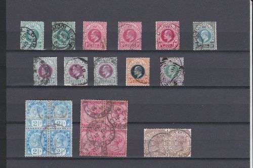 Natal South Africa - Large Group of fine used stamps