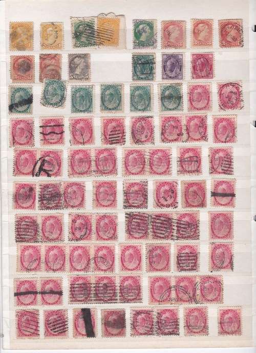 Canada - Large Collection of early stamps - finds possible