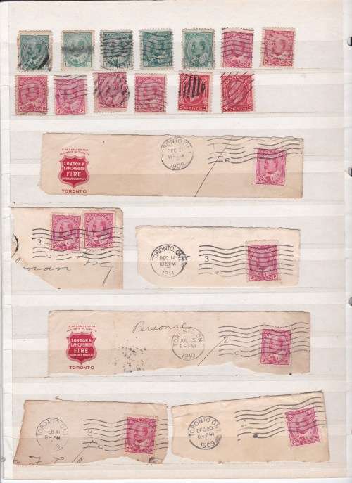 Canada - Large Collection of early stamps - finds possible
