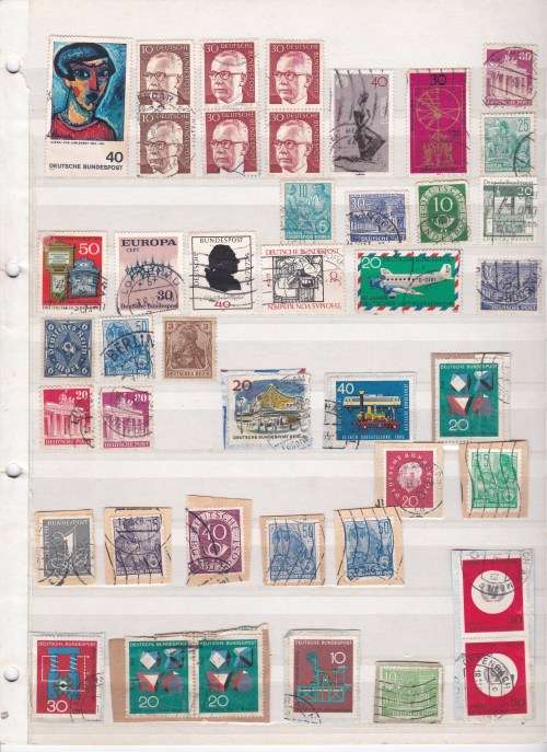 Germany - Mixed lot of mint and used stamps