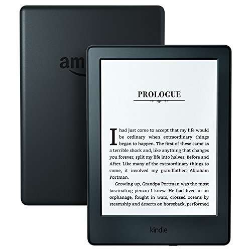 Kindle E-reader Kindle - Black, 6" Touchscreen, Wi-Fi - Includes Special Offers (LOCAL STOCK)