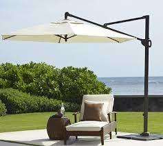 Cantilever Umbrella with Solid Base