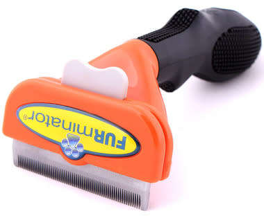 royal crown deshedding brush orange