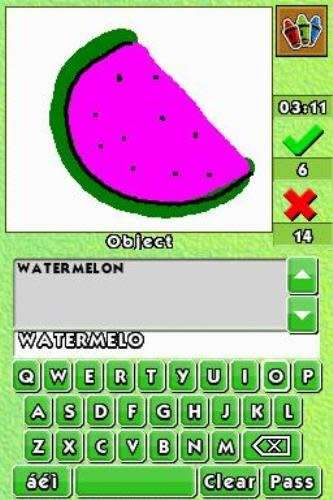 PICTIONARY-NINTENDO DS