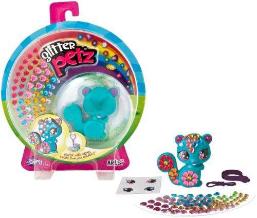 The Orb Factory Glitter Petz Sunny Squirrel