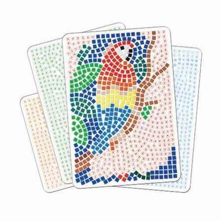 Sticky Mosaics Hidden Pictures - Wild Animals