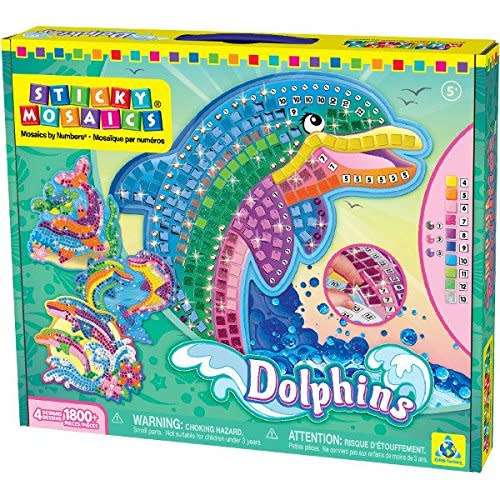 The Orb Factory Limited Sticky Mosaics Dolphins