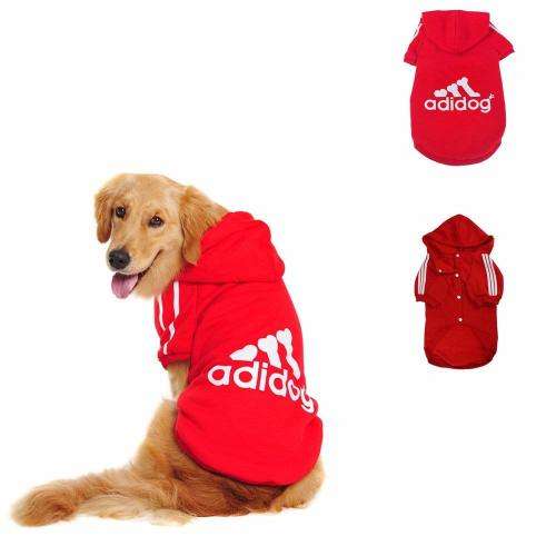 Dealzip Inc Large Dogs Shirts Cat Pets Adido-Red 7XL