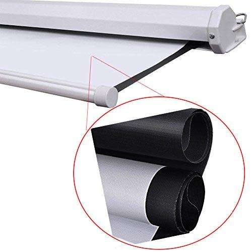 Dansung Manual Pull Down Projector Screen 72" 4:3 HD Projection Screen