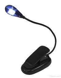 Flexible Portable Clip On LED Reading light Lamp Clip for Amazon Kindle