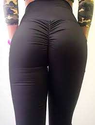 SEASUM Women Scrunch Butt Yoga Pants Leggings High Waist Waistband Workout Sport Fitness Gym Tights