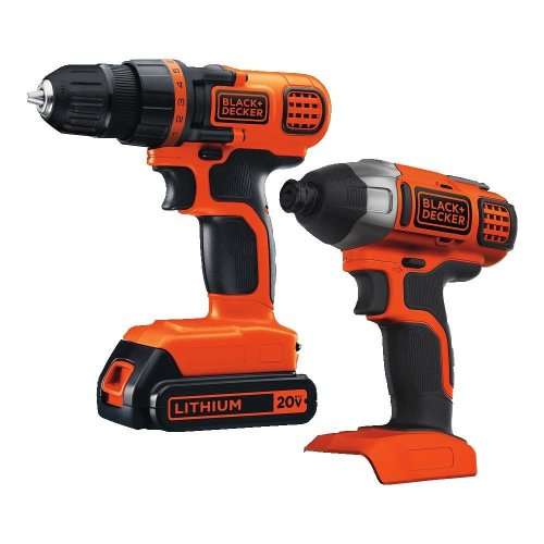 Black & Decker 20V MAX Drill/Driver Impact Combo Kit