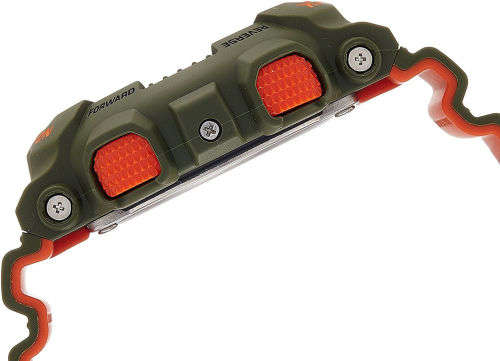 Casio Men's Ana-Digi Alarm Chronograph Green Orange G Shock Watch GA110LN-3A