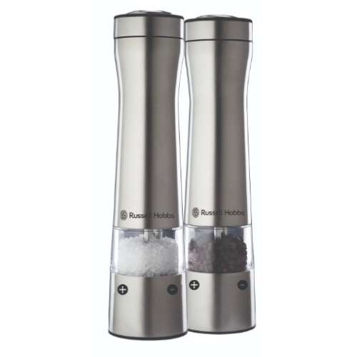 Russell Hobbs - Stainless Steel Salt & Pepper Mill Set