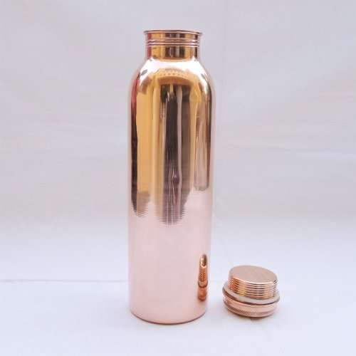 Rastogi Handicrafts Copper Water Bottle Joint Free Leak
