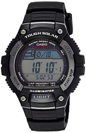 CASIO Men's Solar Multifunction Watch WS220-1AV