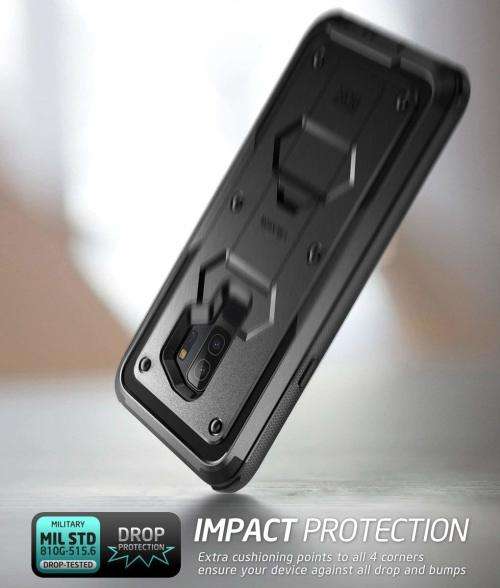 VOETSTOOTS!!i-Blason Case Designed for Galaxy S9+ Plus (2018 Release), [Armorbox V2.0] [Full body] [