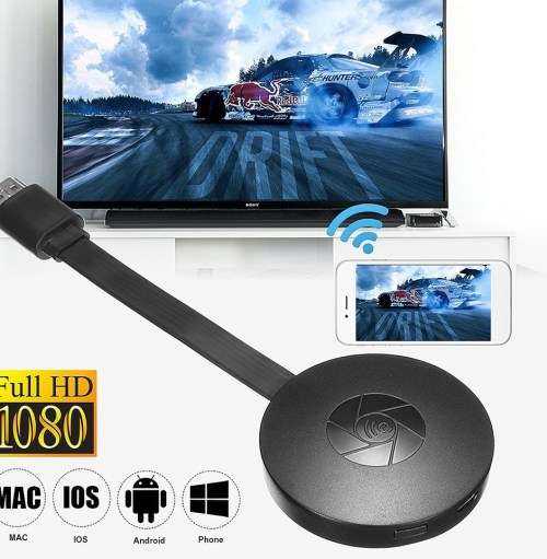 Glorrt For Miracast Chromecast 2 Digital HDMI Media Video Streamer 2ND